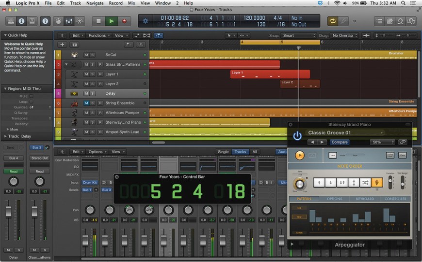 logic pro x 破解版 10.7.3带注册机音乐制作软件2022最新免费下载