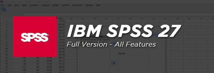 IBM SPSS 27 完整破解免费下载（统计分析软件）资源分享-哇哦菌