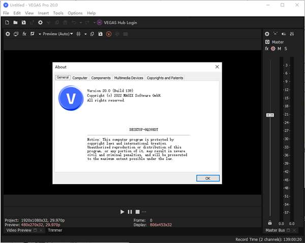 视频编辑软件-VEGAS Pro 20 破解版