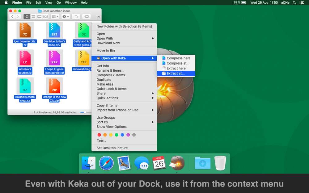 图片[3]-Keka for macOS 1.2.61 免费版（mac解压缩软件）免费下载 - 哇哦菌