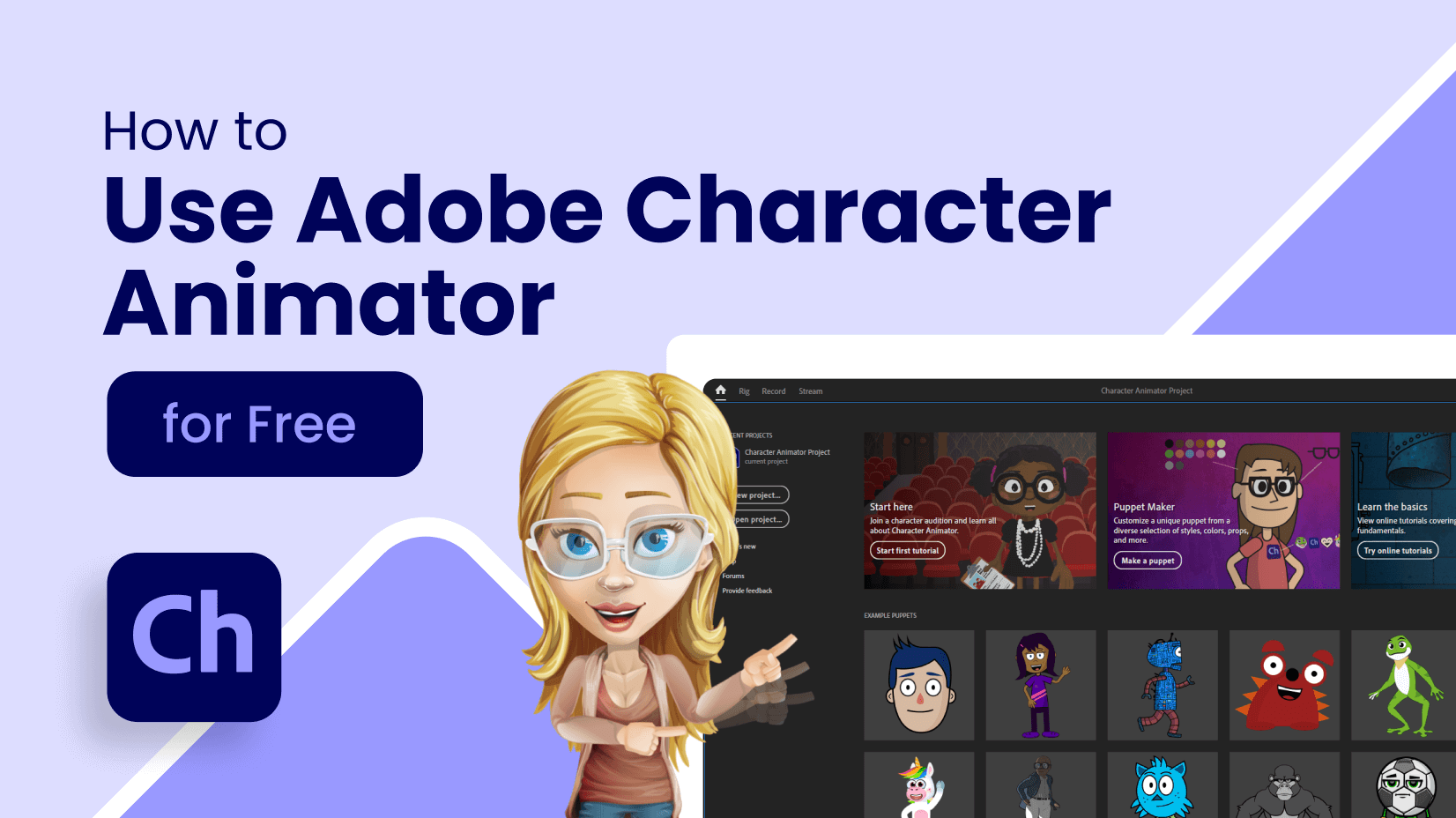 Adobe Character Animator 2023 破解版附激活码免费下载-哇哦菌